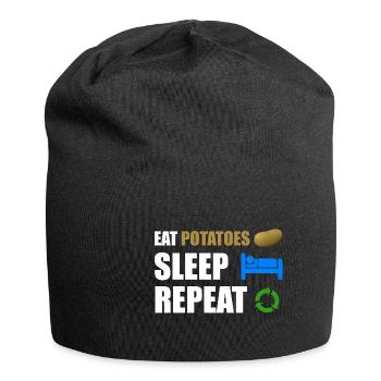 potato - Jersey Beanie - black - Front