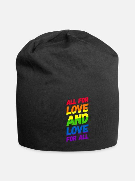 Homosexualität LGBT CSD Gay Pride - Jersey-Beanie - Schwarz