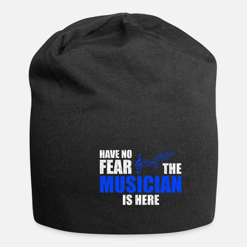 Musiker - Jersey-Beanie - Schwarz
