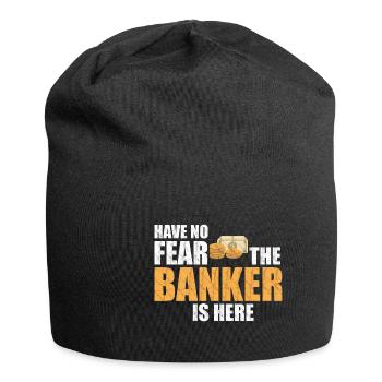 Banker Fear - Jersey Beanie - black - Front