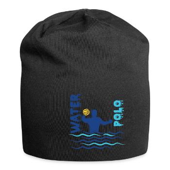 Water Polo Wasserball - Jersey-Beanie - Schwarz - Vorne