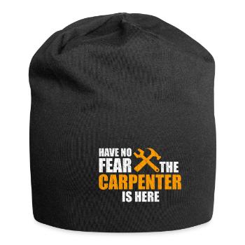 Carpenter afraid - Jersey Beanie - black - Front
