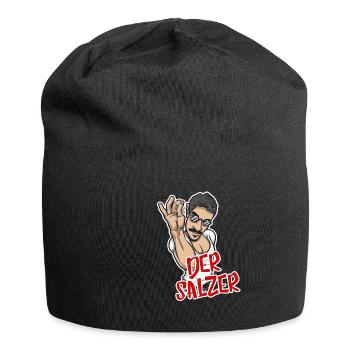 Der Salzer | Grillmeister Tshirt - Jersey-Beanie - Schwarz - Vorne
