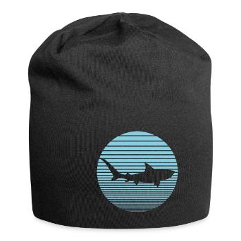 Hai - Jersey-Beanie - Schwarz - Vorne