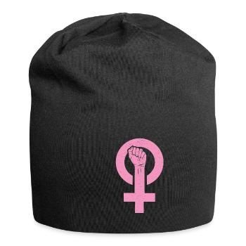 Feminism Fist - Jersey Beanie - black - Front