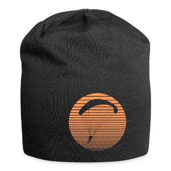 Paragliding - Jersey-Beanie - Schwarz - Vorne