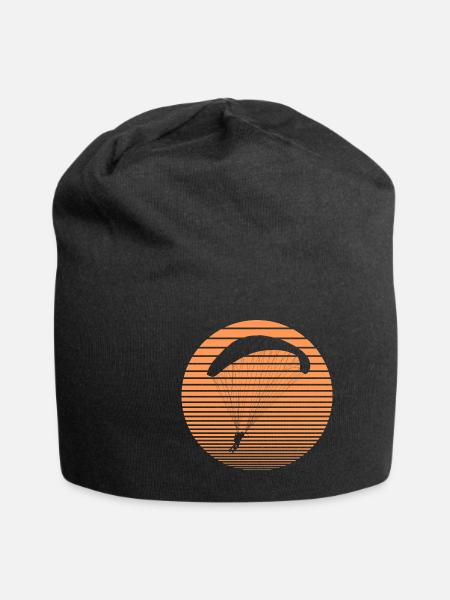 Paragliding - Jersey-Beanie - Schwarz
