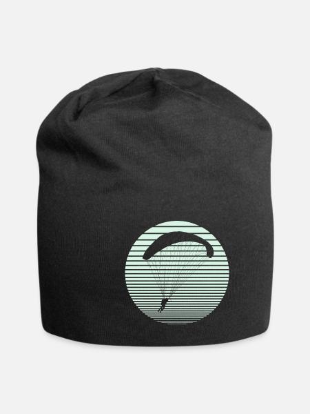 Paragliding - Jersey-Beanie - Schwarz