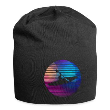 Kayak - Jersey-Beanie - Schwarz - Vorne