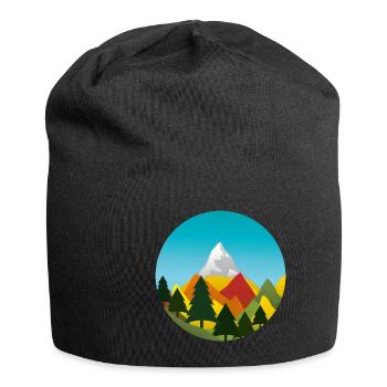 Automne - Bonnet en jersey - noir - Devant