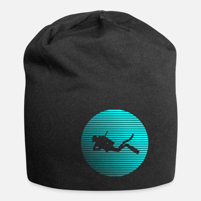 plongée - Bonnet en jersey - noir