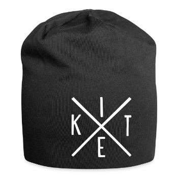 kite - Jersey Beanie - black - Front