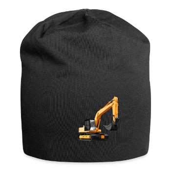 Idée cadeau cadeau pelle - Bonnet en jersey - noir - Devant