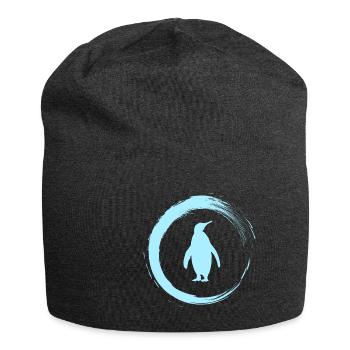 Pinguin - Jersey-Beanie - Anthrazit - Vorne