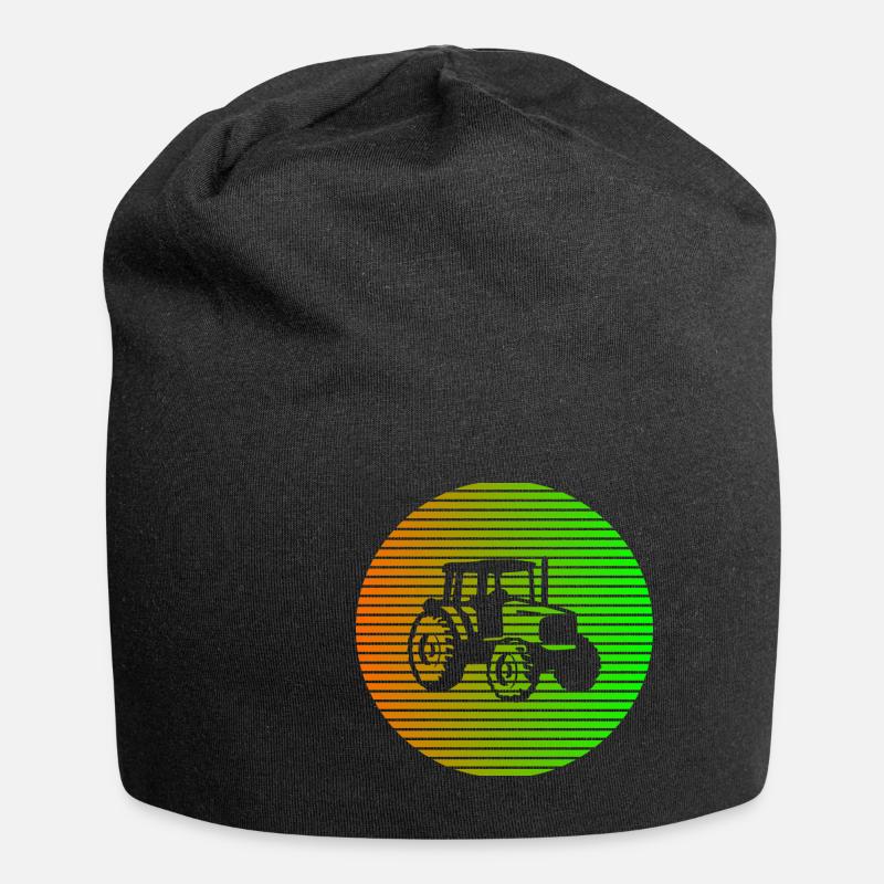 tractor - Jersey Beanie - black