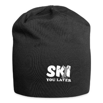 Ski You Later - Jersey-Beanie - Schwarz - Vorne