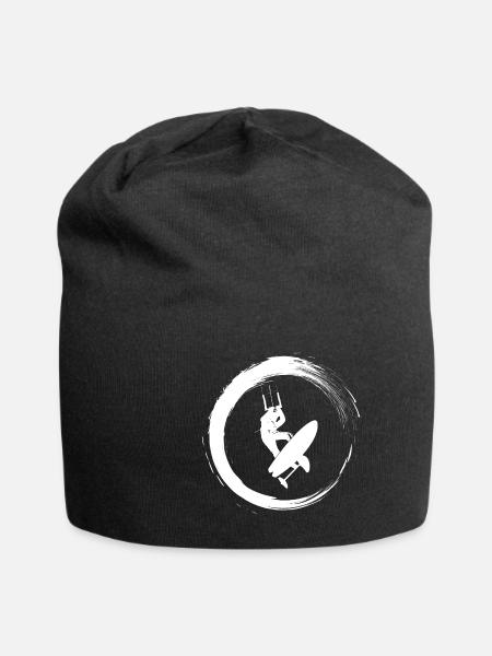 Kite foilbaord - Jersey-Beanie - Schwarz