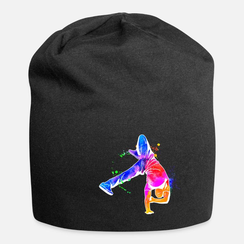 Breakdance Geschenk Geschenkidee - Jersey-Beanie - Schwarz