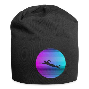 nageur - Bonnet en jersey - noir - Devant