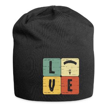 Paragliding - Jersey-Beanie - Schwarz - Vorne