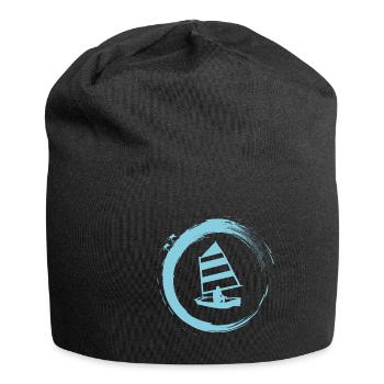 Segeln - Jersey-Beanie - Schwarz - Vorne