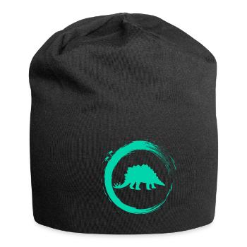 Dino - Jersey-Beanie - Schwarz - Vorne