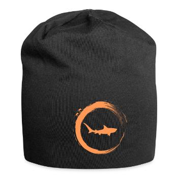 Hai - Jersey-Beanie - Schwarz - Vorne