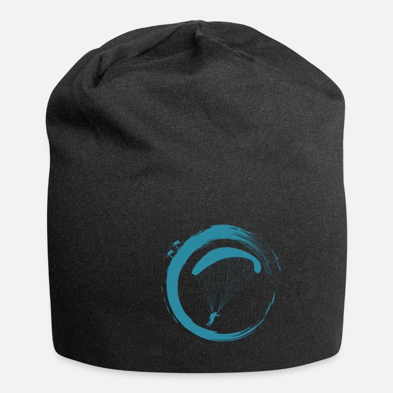 parapente - Bonnet en jersey - noir