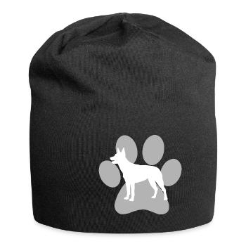 Australian Kelpie - Jersey-Beanie - Schwarz - Vorne