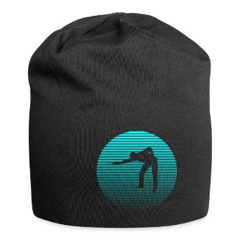Billiard Snooker - Jersey-Beanie - Schwarz - Vorne