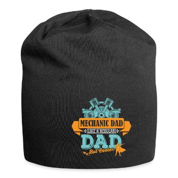 Mechaniker Vater cooler Papa - Jersey-Beanie - Schwarz - Vorne