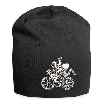 Cute Octo Cycling - Jersey-Beanie - Schwarz - Vorne