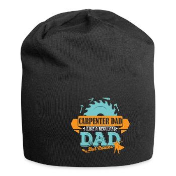 Schreiner Vater cooler Papa - Jersey-Beanie - Schwarz - Vorne