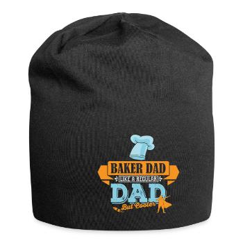 Bäcker Vater Papa cooler - Jersey-Beanie - Schwarz - Vorne