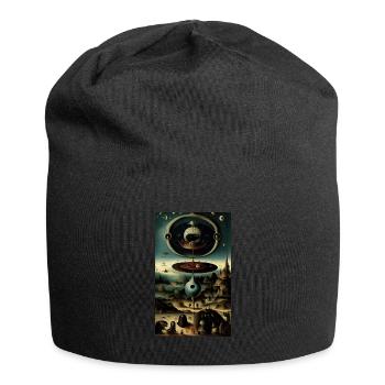 Extraterrestre | OVNI | Vaisseau spatial | PAU | étranger - Bonnet en jersey - noir - Devant