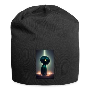 Extraterrestre | OVNI | Vaisseau spatial | PAU | étranger - Bonnet en jersey - noir - Devant