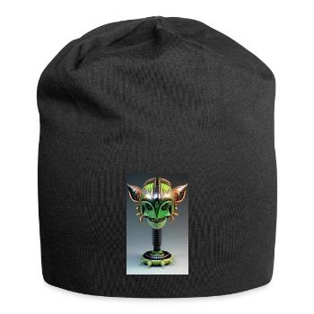 Alien | UFO | Spaceship | UAP | alien - Jersey Beanie - black - Front