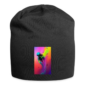 Alien | UFO | Spaceship | UAP | alien - Jersey Beanie - black - Front