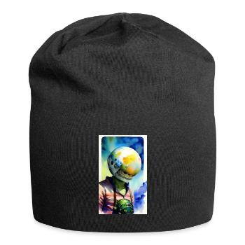 Extraterrestre | OVNI | Vaisseau spatial | PAU | étranger - Bonnet en jersey - noir - Devant