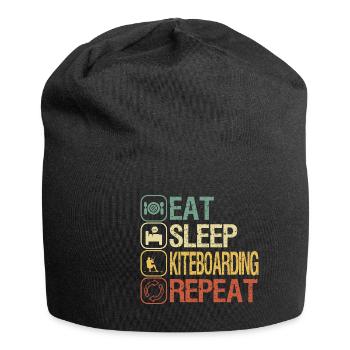 Kiter - Jersey-Beanie - Schwarz - Vorne