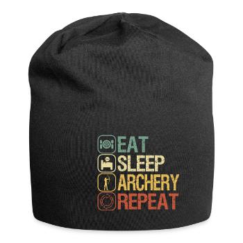 Archer - Jersey Beanie - black - Front