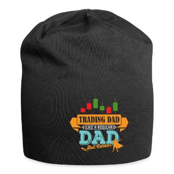 Trader Vater cooler Papa - Jersey-Beanie - Schwarz - Vorne