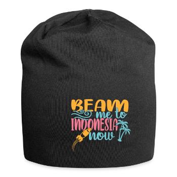 Indonésie - Bonnet en jersey - noir - Devant