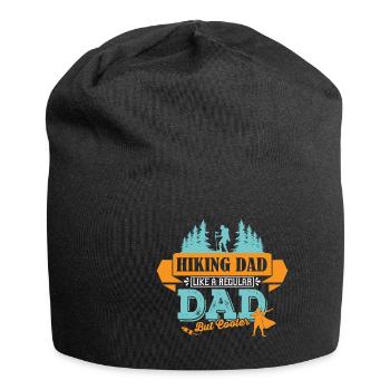 Wandern Vater cooler Papa Berge - Jersey-Beanie - Schwarz - Vorne