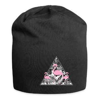 Flamingo - Bonnet en jersey - noir - Devant