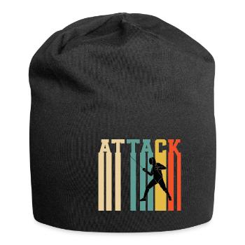 Fencing Attack - Jersey-Beanie - Schwarz - Vorne