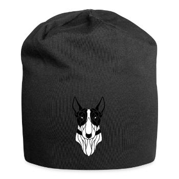 Bull Terrier - Jersey Beanie - black - Front
