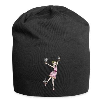 Tanzen verzaubert die Welt- Die Hüter von Orbis - Jersey-Beanie - Schwarz - Vorne