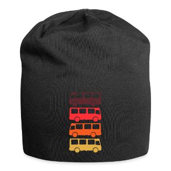 Bus Transporter Retro - Jersey-Beanie - Schwarz - Vorne