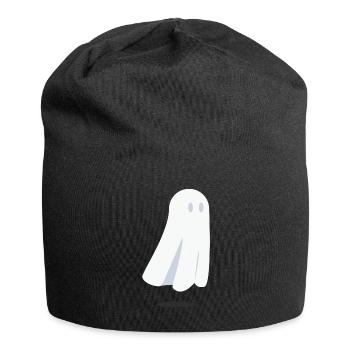 Fantôme effrayant - fantôme - Bonnet en jersey - noir - Devant